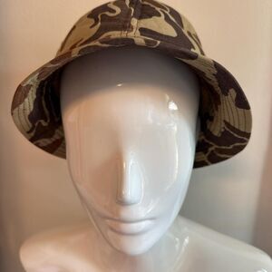 YR Camouflage duck deer hunting bucket hat Men's vintage